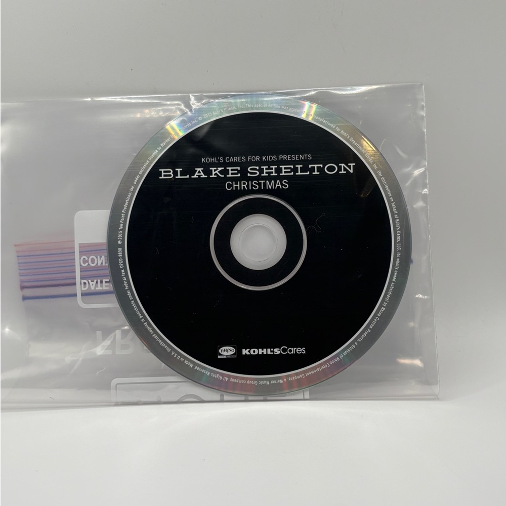 Kohls Cares For Kids - Blake Shelton Christmas CD - Tested